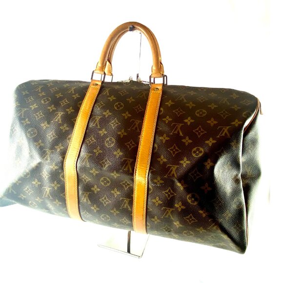 Louis Vuitton Handbags - LOUIS VUITTON Keepall 50 M41426 Monogram Boston Bag Authentic